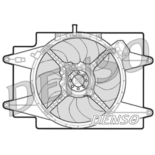 DER01002 - Fan, radiator 