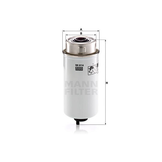 WK 8114 - Fuel filter 