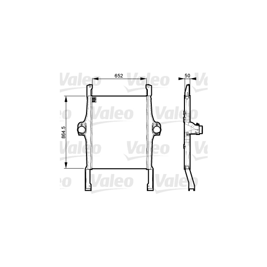 818735 - Intercooler, charger 