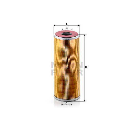 H 1072/11 x - Filter, operating hydraulics 