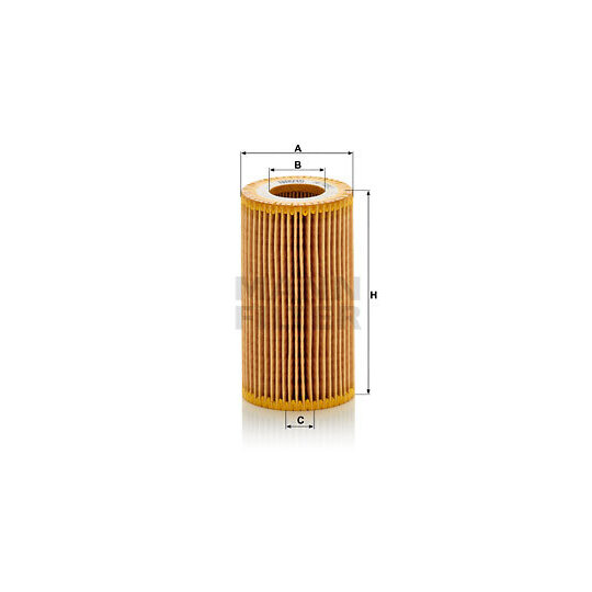 HU 718/1 k - Oil filter 
