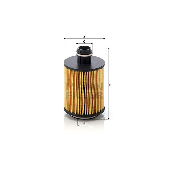HU 712/11 x - Oil filter 
