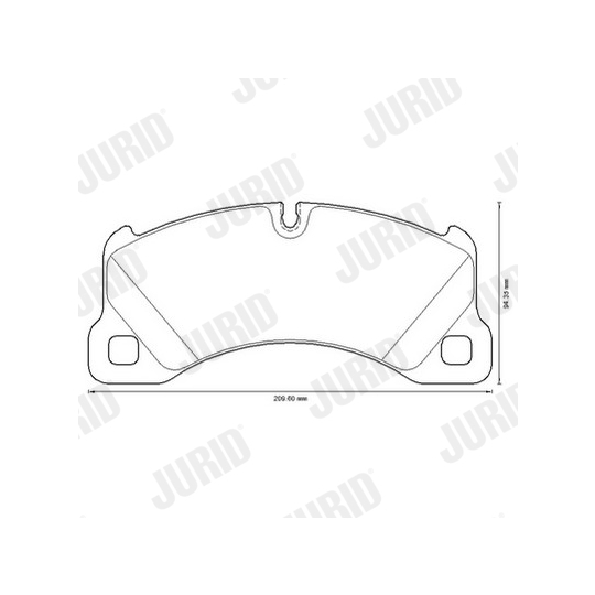 573329JC - Brake Pad Set, disc brake 