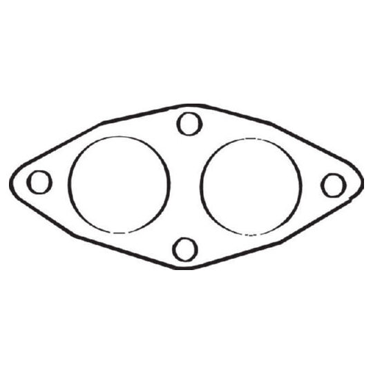 256-513 - Gasket, exhaust pipe 