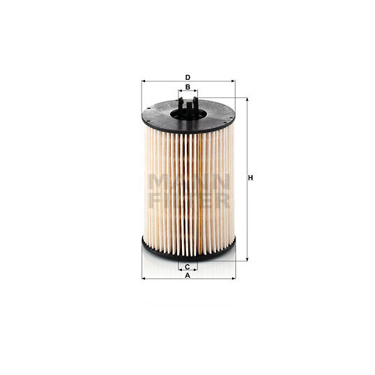 PU 821 x-2 - Fuel filter 