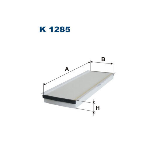 K 1285 - Filter, interior air 