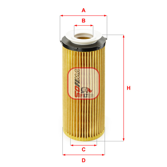 S 5096 PE - Oil filter 