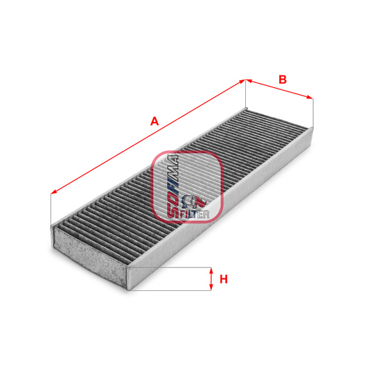 S 4175 CA - Filter, kupéventilation 