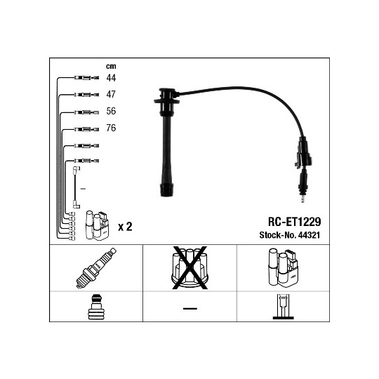 44321 - Ignition Cable Kit 