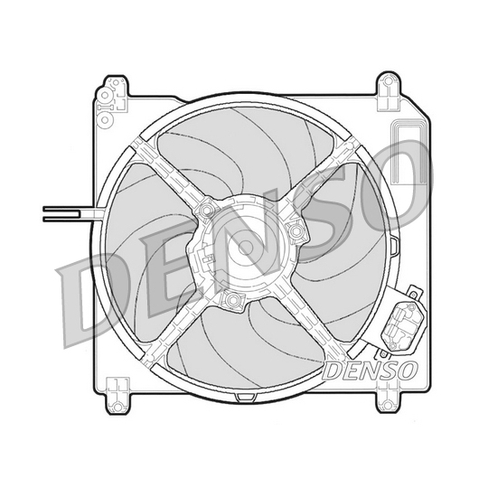 DER09007 - Fan, radiator 