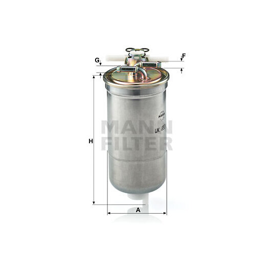 WK 853/4 - Fuel filter 