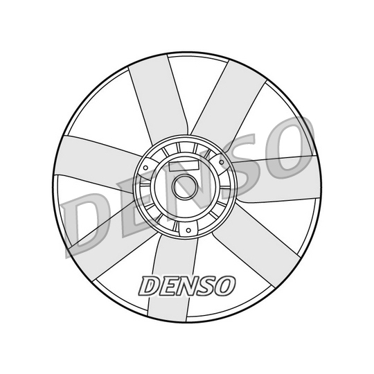 DER32005 - Fan, radiator 