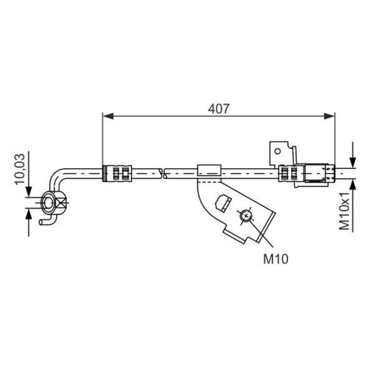 1 987 481 113 - Brake Hose 