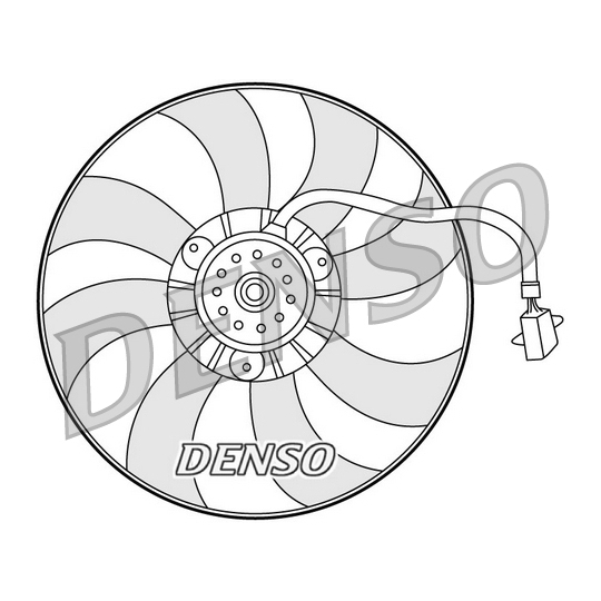 DER32007 - Ventilaator, mootorijahutus 