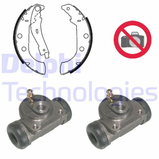 KP877 - Brake Shoe Set 