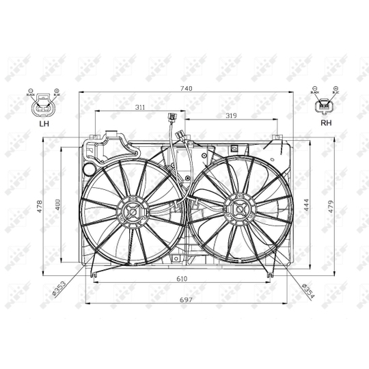 47577 - Ventilaator, mootorijahutus 