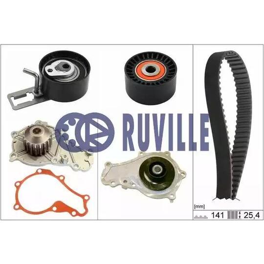 56664711 - Water Pump & Timing Belt Set 