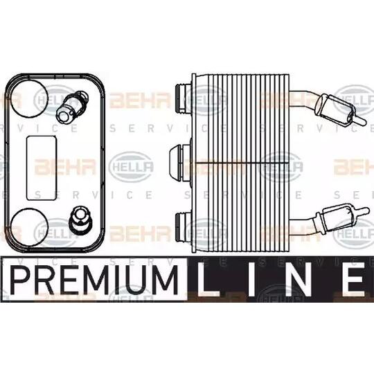 8MO 376 778-191 - Oil Cooler, automatic transmission 