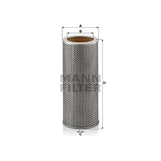 H 13 104 - Filter, operating hydraulics 