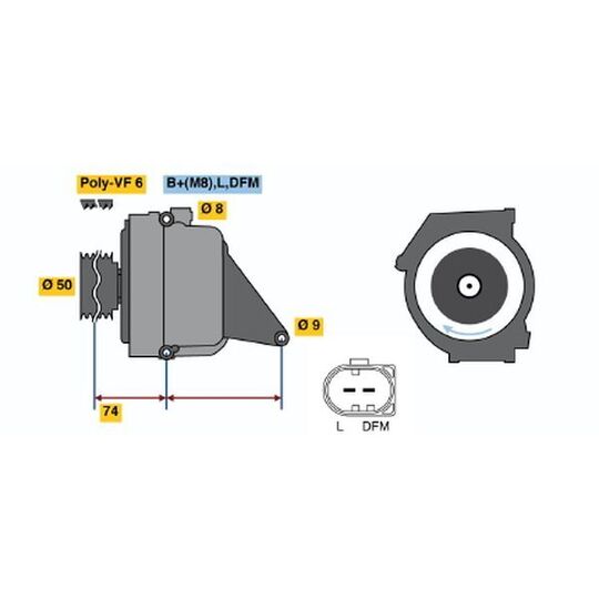 0 122 0AA 1A0 - Generaator 