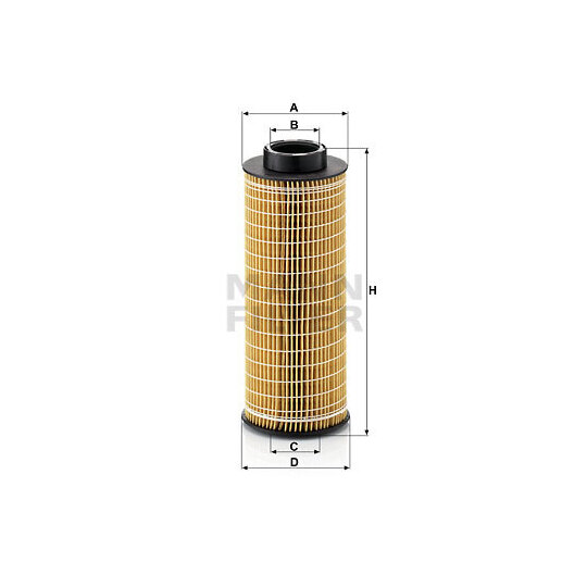 HU 1072 x - Oil filter 