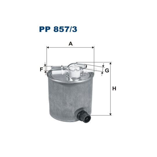 PP 857/3 - Fuel filter 