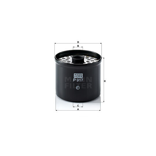 P 917 x - Fuel filter 