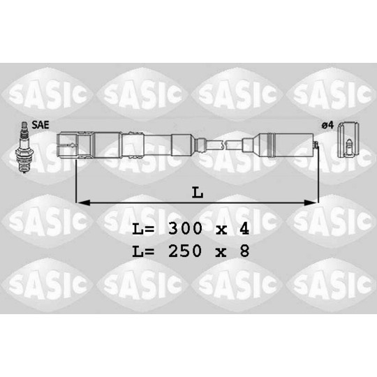 9286023 - Ignition Cable Kit 