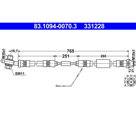 83.1094-0070.3 - Jarruletku 