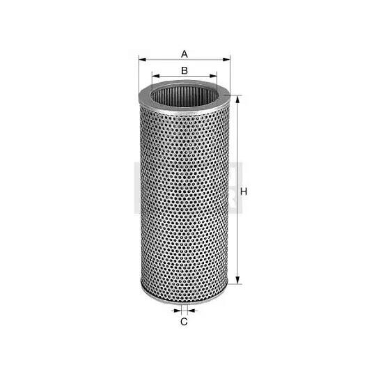 HD 1060/3 - Filter, operating hydraulics 