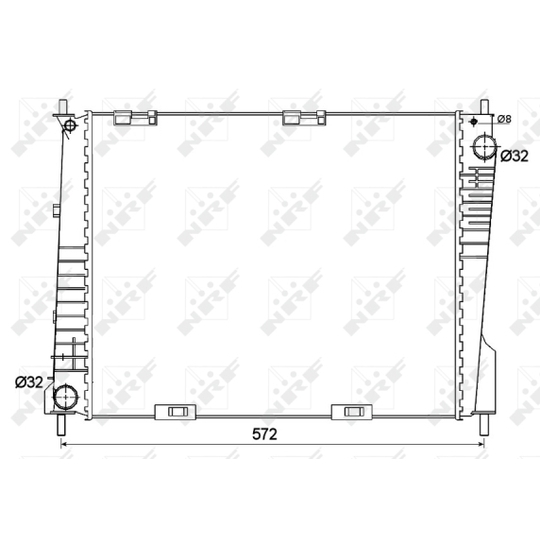 53125 - Radiator, engine cooling 