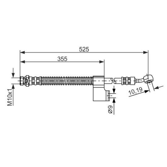 1 987 476 188 - Brake Hose 