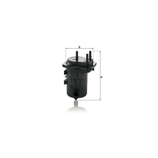 WK 9028 z - Fuel filter 