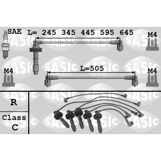 9286035 - Ignition Cable Kit 