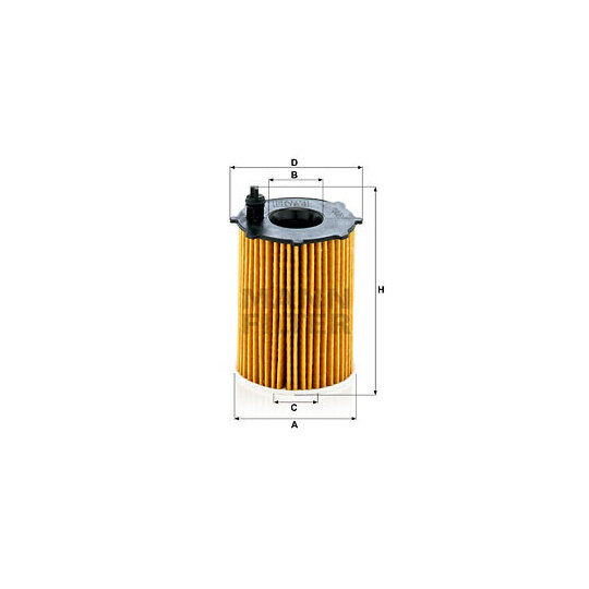 HU 7006 z - Oil filter 