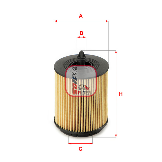 S 5024 PE - Oil filter 