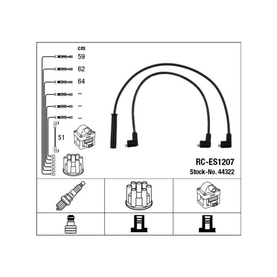 44322 - Ignition Cable Kit 