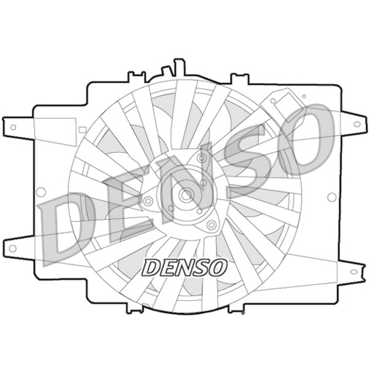 DER01008 - Ventilaator, mootorijahutus 
