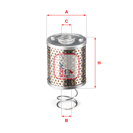 S 6617 N - Fuel filter 