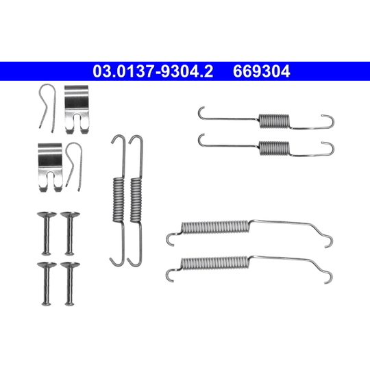 03.0137-9304.2 - Accessory Kit, brake shoes 