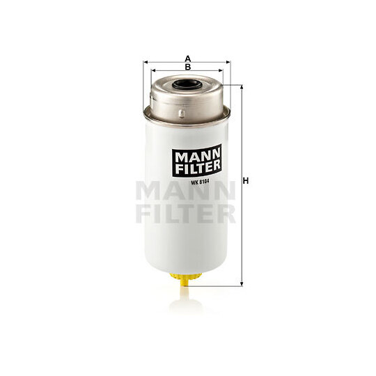 WK 8104 - Fuel filter 