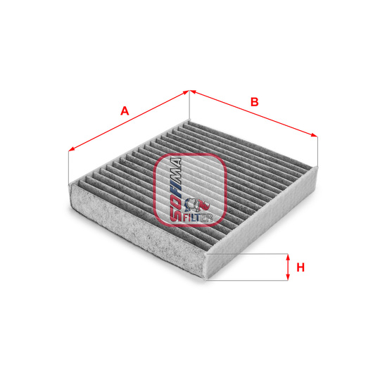 S 4158 CA - Filter, interior air 