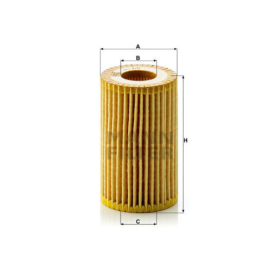HU 611 x - Oil filter 