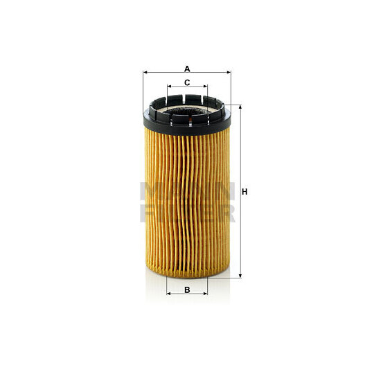 HU 718 x - Oil filter 