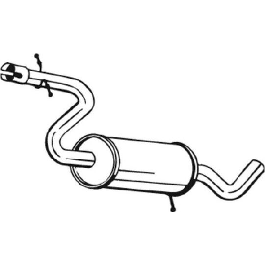 227-045 - Middle Silencer 