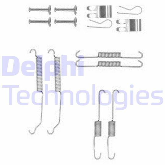 LY1368 - Accessory Kit, brake shoes 