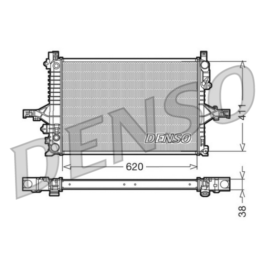 DRM33066 - Radiator, engine cooling 