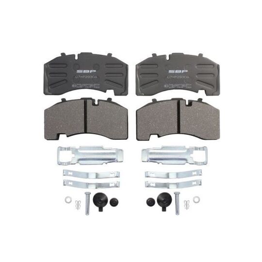 07-P29308 - Brake Pad Set, disc brake 