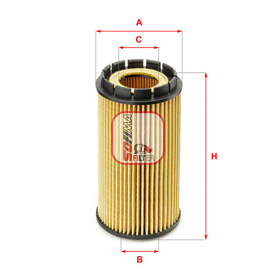 S 5053 PE - Oil filter 