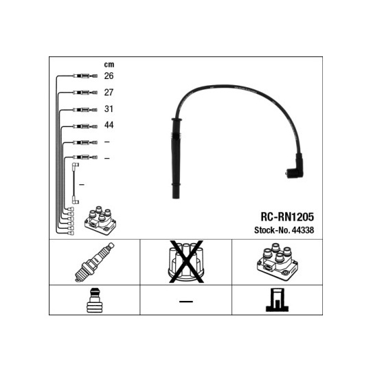 44338 - Ignition Cable Kit 